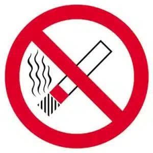 STICKER ROKEN VERB. SIGAR.10CM