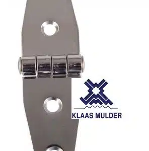 Scharnier rvs 101x27.5x2mm