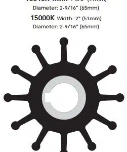Sherwood impeller 10615K-SHW
