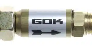 Slangbreukventiel 50mbar