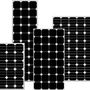 Solara DC solar paneel 100 Wp zwart, back contact