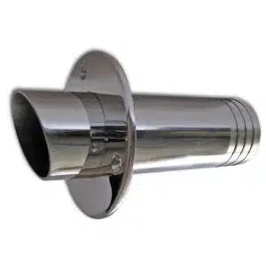 Spiegeldoorvoer rvs gepolijst ø 60mm