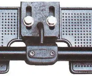 Spiegelplaat met verstelbare kabeldoorvoerbuis
