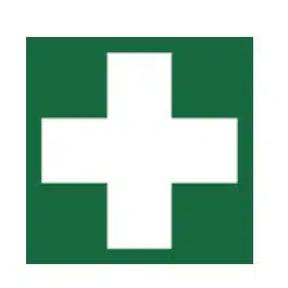 Sticker EHBO Verbanddoos.