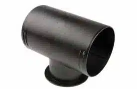 T-stuk 90/60/90 mm met schroefdraad