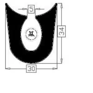TPE Stootlijst Oostzee jol 12 meter