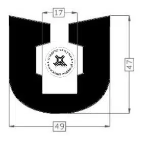 TPE Stootlijst Saga / Polar 16 meter