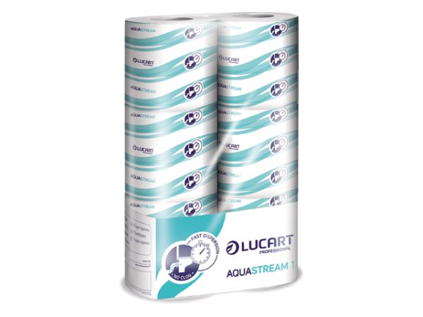 Toiletpapier Aquastream snel oplosbaar (6-pack)