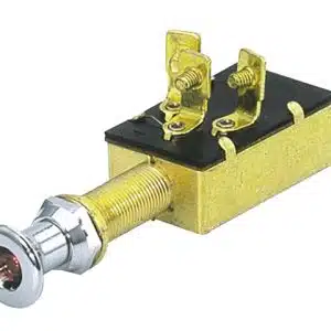 Trekschakelaar 12-24V rood licht