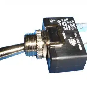 Tuimel schakelaarChroom 1-Polig on-off