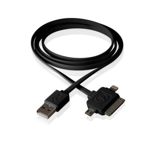 USB kabel met Lightning,30pins, micro usb aansluiting