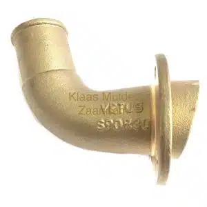 Uitlaatspiegeldoorvoer Haaks Ø30