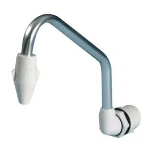 Uitloop wegklapbaar draaiknop/kraan Whale FT1276