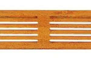 Ventilatierooster 44,5x10cm