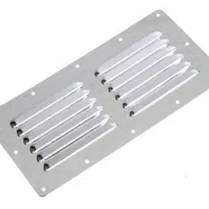 Ventilatierooster rvs 228x115mm