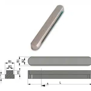 Verloopspie-RVS316-10/8x8x90-M6