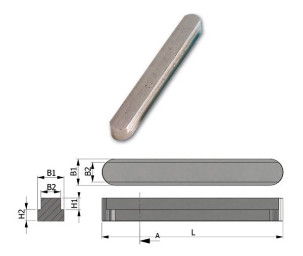 Verloopspie rvs 6->8mm GLA2504