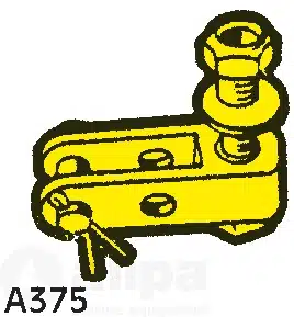 Vorkeind A375 voor kabels met oog