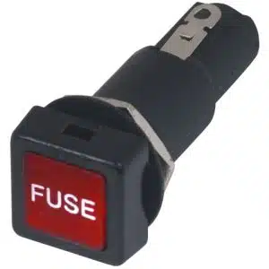 Zekeringhouder voor schakelpanelen