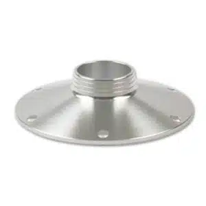 Zwaardvis Opbouwflens ø 250/76 mm geanodiseerd