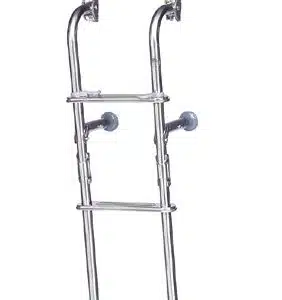 Zwemtrap rvs opklapbaar 3 treden