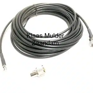kabelset 5mtr Celmar vv stekkers coax