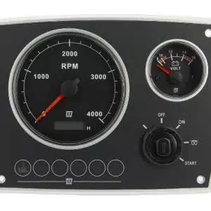 Alu MP 12V, 2 zwart MPA22KBS2