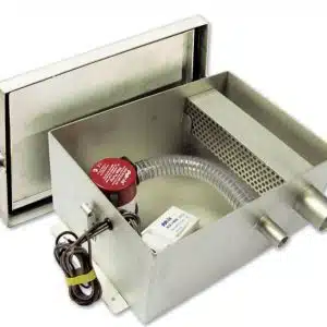 # Douche afvoerset met sluiting-24 Volt-M