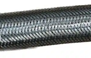 Expansiestuk 1 1/2" x ± 290 mm gevlochten staaldraad