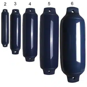 Hollex fender 2 - 12x55cm - donkerblauw