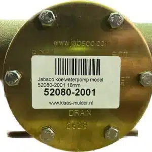 Jabsco koelwaterpomp model 52080-2001 16mm