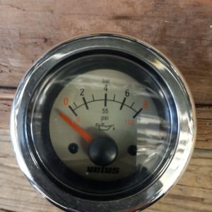 Oliedruk meter 24 Volt (0-8 kg/cm2) Ø52mmoutlet)