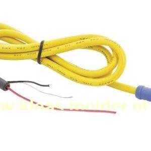 NMEA2000 Power Supply Kabel Male connector, 3A fuse, 1 meter kabel