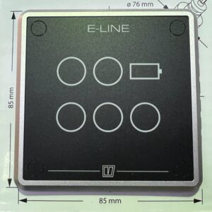 V-CAN paneel voor elektrische voortstuwing, zwart MPE1MB