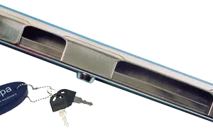 RVS Anti-diefstal-slot voor Buitenboordmotoren