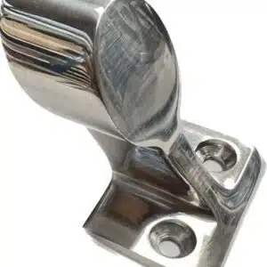 Rvs voorstuk voor pijp Ø 19mm