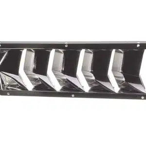 Ventilatierooster rvs 325x110mm