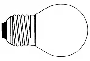 LAMP 12V 15W E27 KOGEL MAT