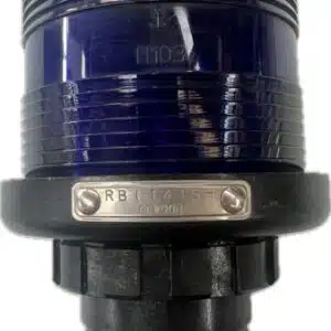 DHR35 RONDSCHIJNEND BLAUW VOET