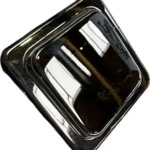 Drukschakelaar 10 mm / chroom uit/(aan)