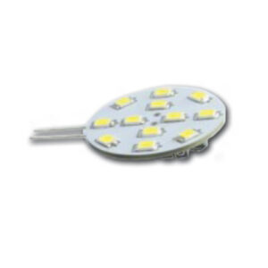 LED G4 10-30V / 2W warm wit 12 LEDS side pin