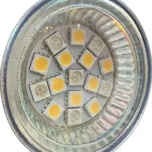 Ledlamp led16 10-30V G4-onder Wit/Rood