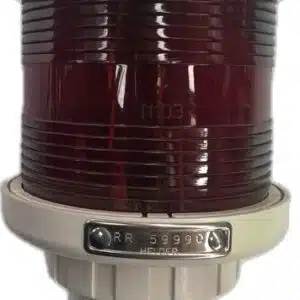 Rondschijnend rood lantaarn RR35HWIT