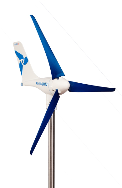 Silentwind Windgenerator 400 12V incl. laadregelaar € 2.119,00 - KOK  watersport