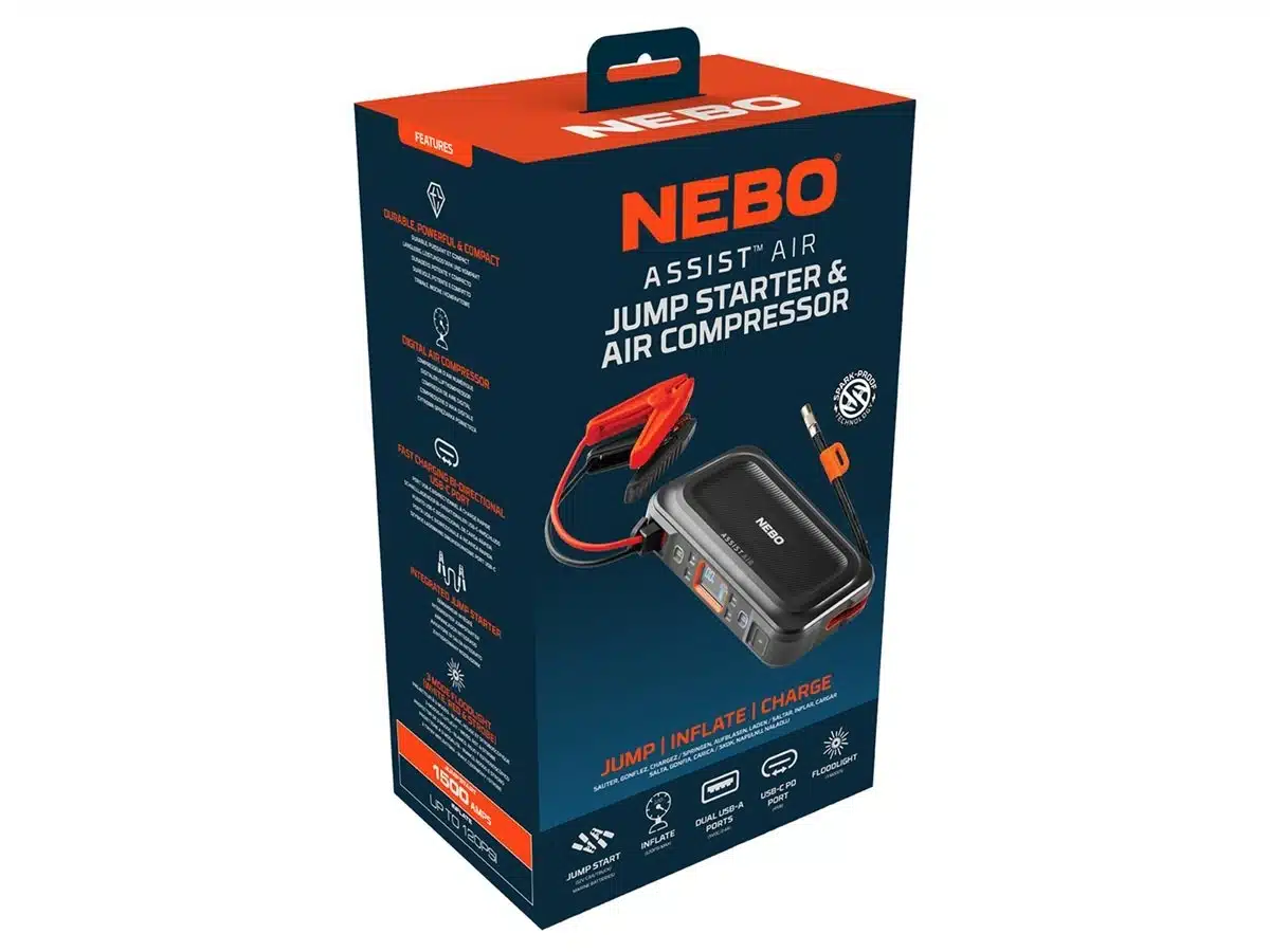 Nebo Assist Air Jump Starter