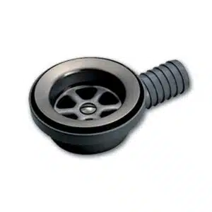 Afvoer haaks 25mm met plug