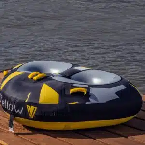 Opblaasbare funtube 3hoek, 2 pers, 145 x 193 cm, nylon en snelsluiting