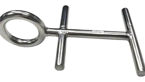 Steigerhaak, model 'Cito'; RVS 316