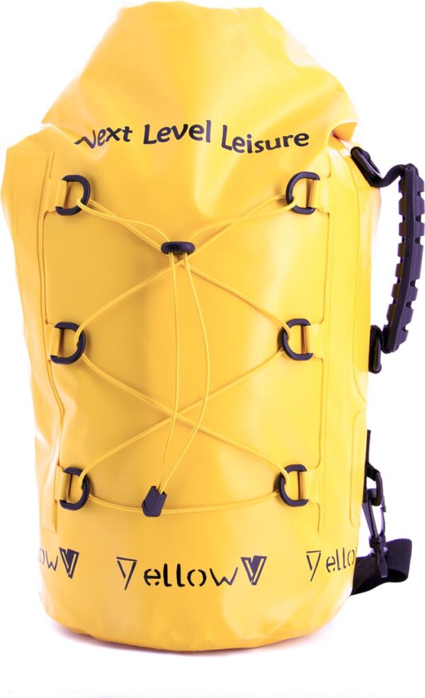 Yellow V Dry bag type "Tube" geel, 15ltr.