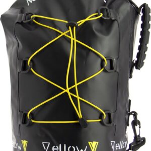Yellow V Dry bag type "Tube" zwart, 15ltr.